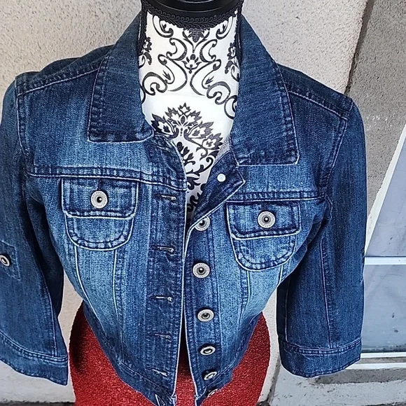 Highway Jeans Denim Jacket(Size small used - Picture 2 of 7